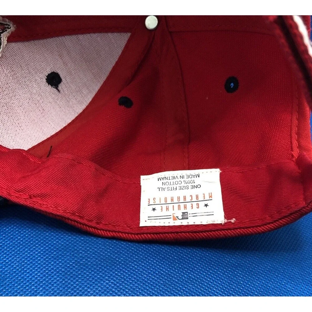 Anaheim Angels Hat MLB Strapback Baseball Red American Casuals Adjustable Cap